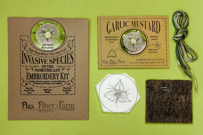 Invasive Species of the Northeast Embroidery Kits